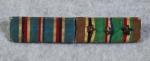 WWII Ribbon Bar 2 Place Navy USMC