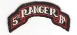 WWII 5th Ranger Scroll