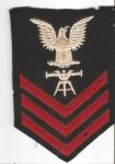 WWII USN Navy CPO1 Rank Fire Control 