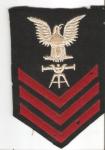 WWII USN Navy PO1 Rank Fire Control 