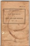 WWII First Aid for Soldiers Field Manual FM 21-11