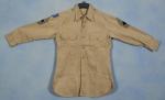 WWII Khaki Cotton Shirt