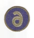 WWII 6th Corps Patch Green Back