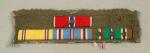 WWII Era Ribbon Rack 4 Place ETO Theater Made