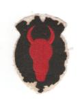 WWII Patch 34th Infantry Division Felt