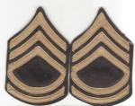 WWII Army Sergeant 1st Class Chevrons Early