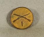 Infantry I Company Collar Disc 1930's