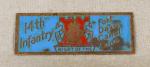 Plaque Tag 14th Infantry Reg Ft Davis Canal Zone