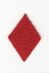 WWII 5th Infantry Division Patch White Back