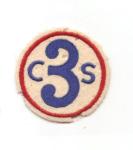 WWII 3rd Corps School Patch King Copy