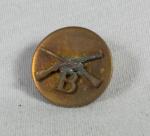 WWII Infantry B Collar Disc Screw Back