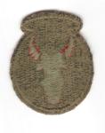 Patch 34th Infantry Division Green Back