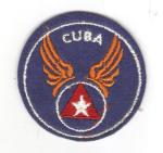 WWII Cuban Air Force Patch Cuba Felt
