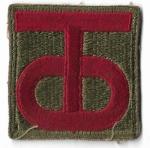 WWII Patch 90th Infantry Division