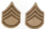 WWII Staff Sergeant Rank Pair