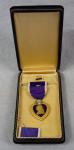 WWII Purple Heart Medal Cased