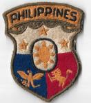 WWII era Philippines Constabulary HQ Patch