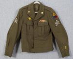 WWII era Ike Jacket 710th Tank Battalion