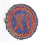 WWII 9th Corps Patch Green Back