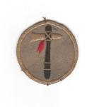 WWII 19th Corps Patch Theater Made Felt