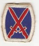 WWII 10th Mountain Division Patch