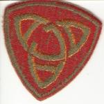 WWII Eastern AAA Command Green Back Patch
