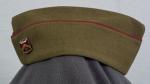 WWII OD Wool Artillery Garrison Cap