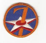 WWII 7th USAAF Army Air Force Patch