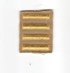 WWII Army 4 Overseas Stripes Khaki