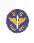 WWII USAAF US Tech Rep Patch