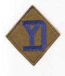 WWII 26th Infantry Division Patch