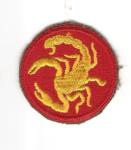WWII 22nd Infantry Ghost Division Patch