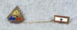 WWII era Son in Service 3rd Armored Division Pin