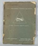 Manual Armored Force School 30 & 50 Cal Guns 1941