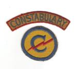 US Army Constabulary Patch & Tab Theater Made