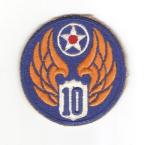 WWII 10th Army Air Force USAAF Patch