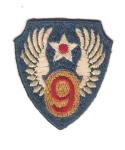 WWII 9th USAAF Patch