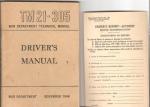 WWII TM 21-305 Driver's Manual 1944