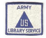 WWII era Army Library Service Patch