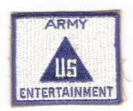 WWII era Army Entertainment Patch
