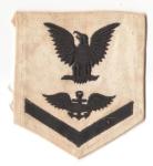 WWII USN Navy Airship Rigger PO3 Rate Patch