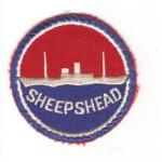 Sheepshead Merchant Marine Maritime Patch Variant