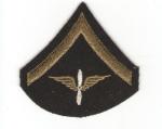 WWII Army Air Corps AAF PFC Private Chevron