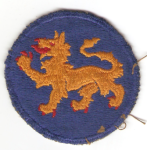 WWII 157th Ghost Infantry Division Patch