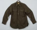 WWII Army Air Corps Dark Brown Officers Shirt