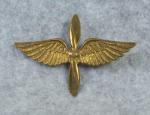 WWII USAAF Sweetheart Winged Prop Pin AAF