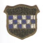 WWII 99th Infantry Division Green Back Patch