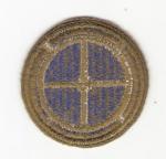 WWII 35th Infantry Division Patch Greenback