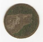 WWII 104th Infantry Division Patch Greenback