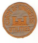 WWII Patch Corps of Engineers Utilities